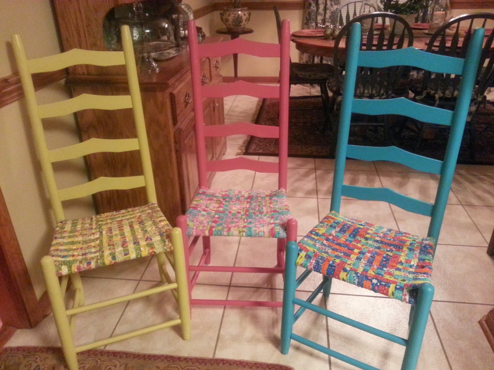 A Mcinnis Artworks How To Weave A Fabric Chair Seat